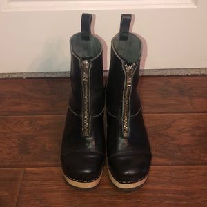 Swedish Hasbeens Grunge Boot Size 38